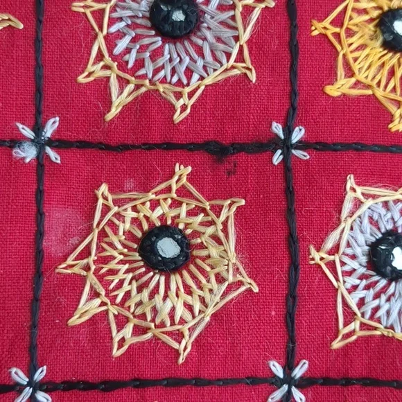 Vintage East Indian Gujarati tapestry/wall hanging
